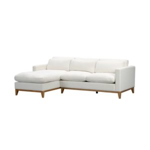White Left Corner Sectional