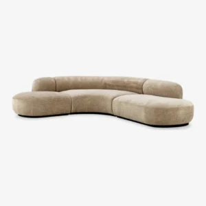 Monroe Curved 4-Seater Modern Sofa