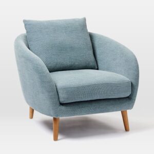 Skyline Curved Accent Arm Chair