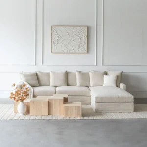 Serano Beige Modular L-Shape Sofa