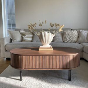 Luna Ribbed Coffee Table