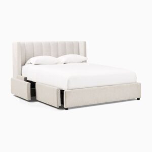 Sierra Channel-Tufted Storage Bed