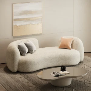 Solora Pebble Bouclé Chaise