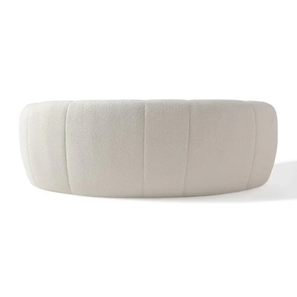 Velvara Curve Bouclé Sofa