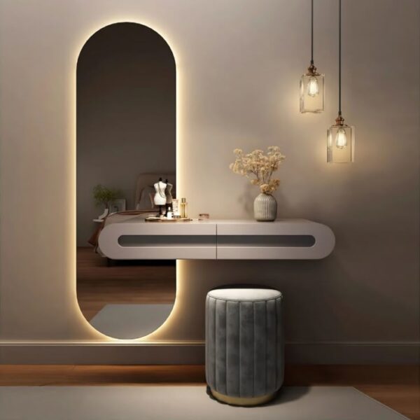Luna Glow Arched Dressing Table