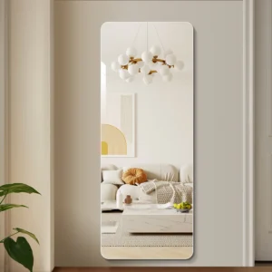Large Stick-On Wall-Mounted Full Length Mirror