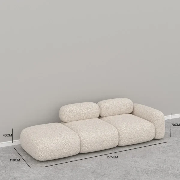 Marshmallow Curve Modular Sofa - Image 2