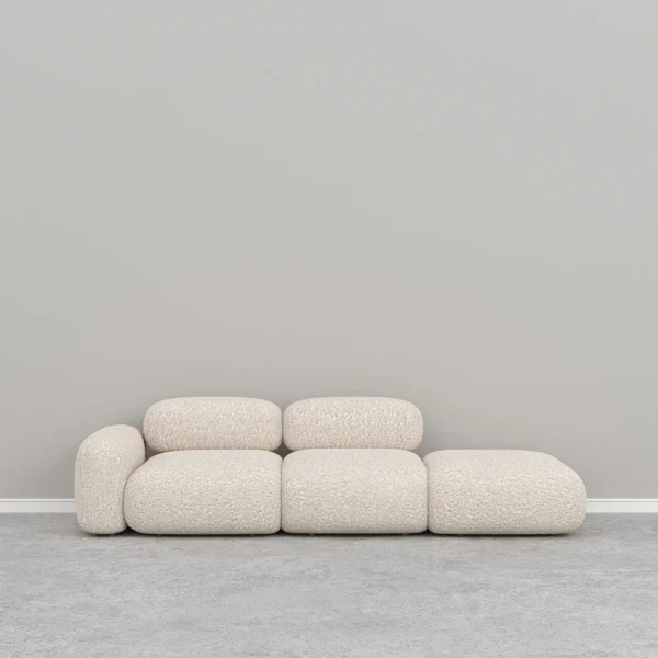 Marshmallow Curve Modular Sofa