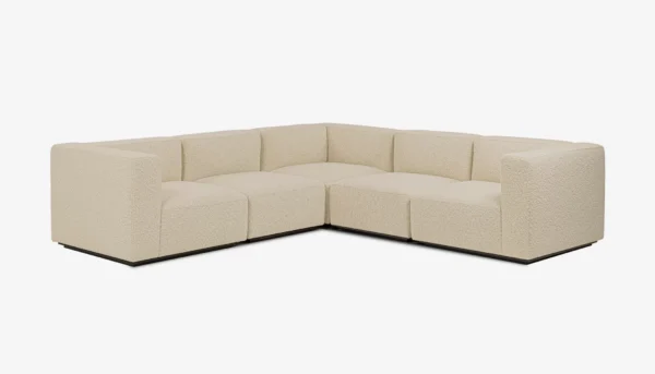 Haywynn Modular L-Shaped Bouclé Sofa