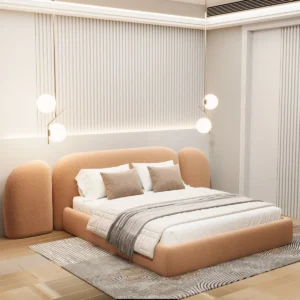 Violla Honey Velvet Statement Bed