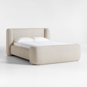 Hoor Furniture CloudForm Bouclé Platform Bed