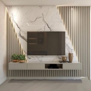 StriaStone Media Wall Unit